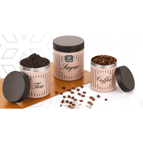 Colorful Kitchen Steel Container Set