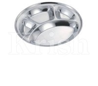 Round Compartment Tray