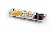 3 Compartment Long Tray