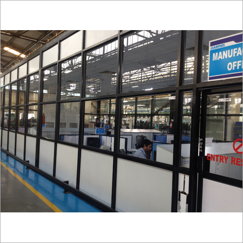 Aluminium Frame Office Partition