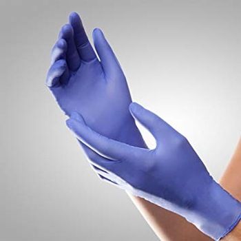 Nitrile Examination Hand Gloves Waterproof: Yes