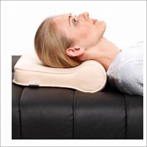 Cervical Pillow - Viscoelastic Foam 10x12x4 Inches | Removable Cover Ergonomic Design Neck Support Pain Relief Sleep Improvement Stress Reduction
