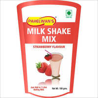 Flavour: Badam Insta Shake Strawberry Milk Shake Mix, small, Packaging  Type: Pouch