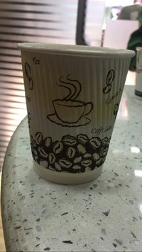Ripple Effect Paper Cup