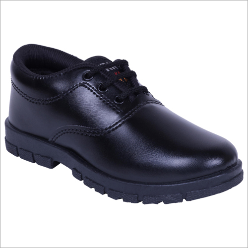 Synthetic Leather Boys School Shoes