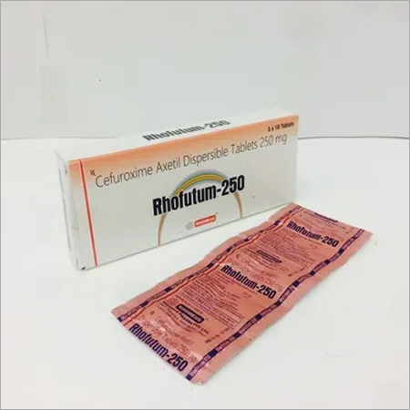 Cefuroxime 250 mg Dispersible Tab.