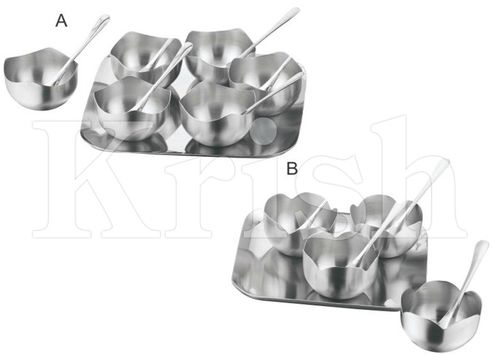 Petal Bowl Snack Tray set- 4 Pcs