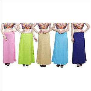 Multi Color Cotton Petticoat