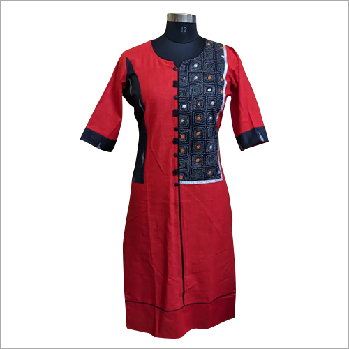 Available In Differenr Color Ladies Cotton Jaipuri Kurti