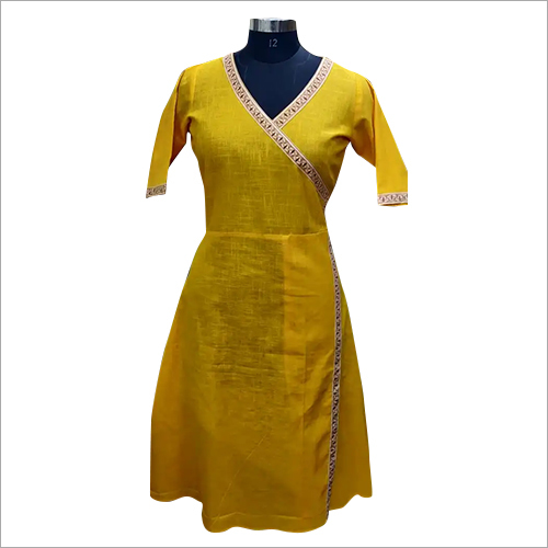 Available In Differenr Color Ladies Plain Kurti