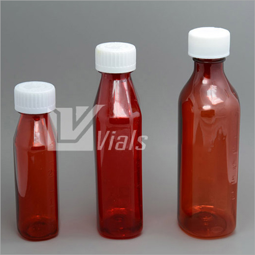 Amber Oval Bottle With Child Resistant Cap