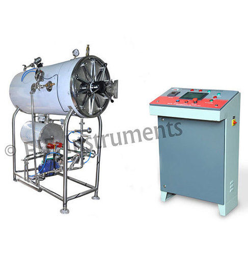 Cylindrical Horizontal Steam Sterilizer