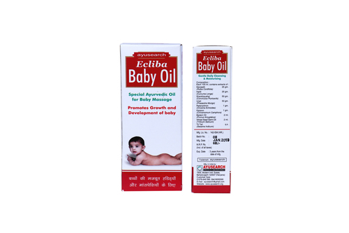 Ecliba Baby Oil Age Group: For Infants(0-2Years)