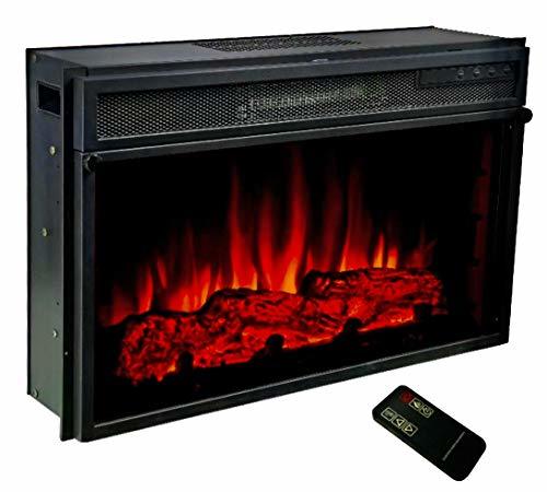 Electric Fireplace Heater with Remote , 28 x16 x 7 inches