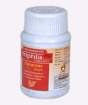 Triphla Capsule Age Group: For Adults