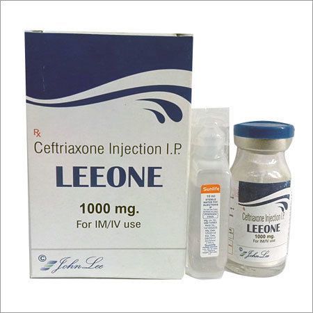 Ceftriaxone Injection IP 1000 mg