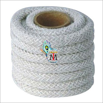 Asbestos Rope - Asbestos Fiber, 6-100mm Diameter, White Color | Round and Square Shapes, Thermal Insulation for High Temperatures, Braided Design