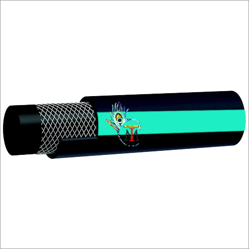 Rubber Water Hose - Modified Natural & Synthetic Rubber Compound, Black Color, Single & Double Braiding, General Purpose, High Tenacity Textile Yarn