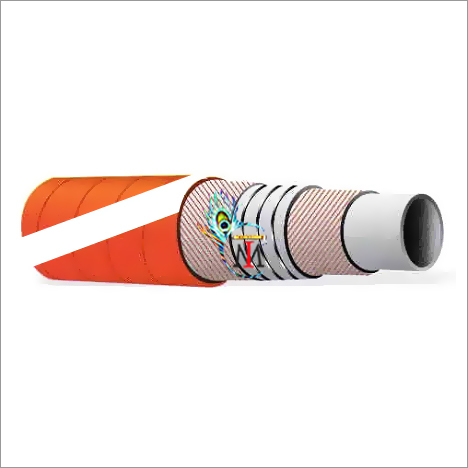 Food Grade Rubber Hose - Smooth White Color Food Grade Synthetic NR/SBR Rubber Compound, Used For Suction & Discharge In Brewery & Food Applications