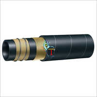 On Shore Oil Suction & Discharge Rubber Hose (as Per Is 8189) - Smooth Rubber Lining, 7-15 Bar Pressure | Black, Resistant To 25% Aromatic Hydrocarbon Content