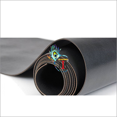 Black Coated Fabric  Insertion Rubber Sheet