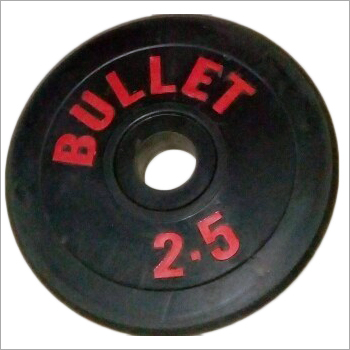 2.5kg Rubber Coated Gym Plate