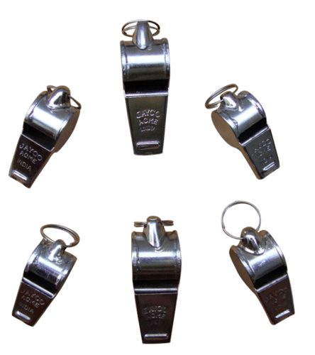 Metal/Brass Whistle Dimension(L*W*H): 5 X 2 X 2