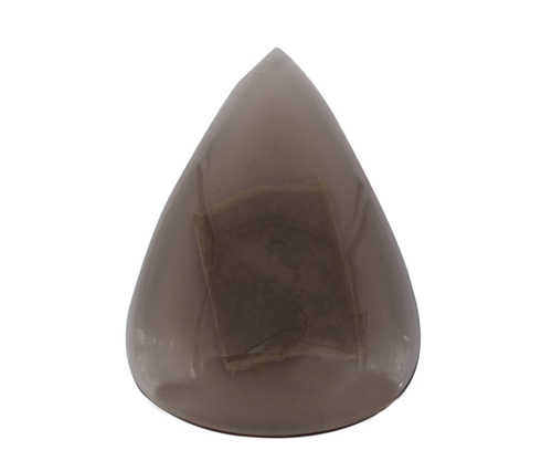 Solid Faceted Smokey Quartz Gemstone