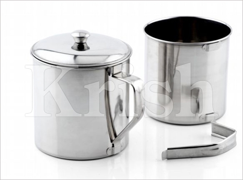 As Per Requirement Mug With Detachable Handle With & Without Cover