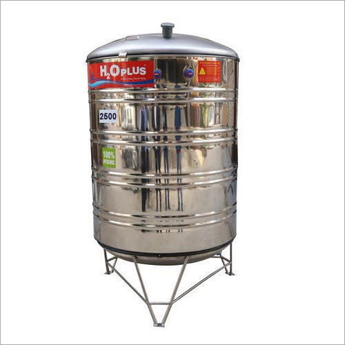 2500 L Insulated Stainless steel Water Storage Tank