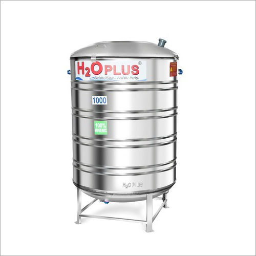 Silver Puf Insulated Liquid Storage Tank