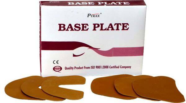 Dental Base Plate - 12 nos. (9U/3L)