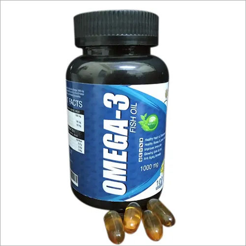 Fish Oil Omega 3 Softgel Capsules