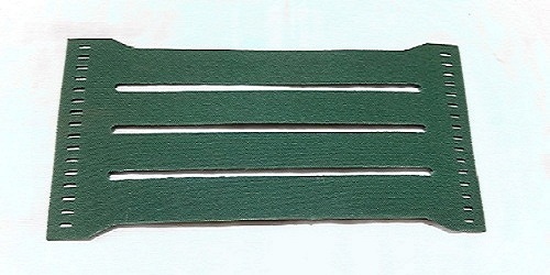 Heald Wire Belt Small 248X118X16 Slots