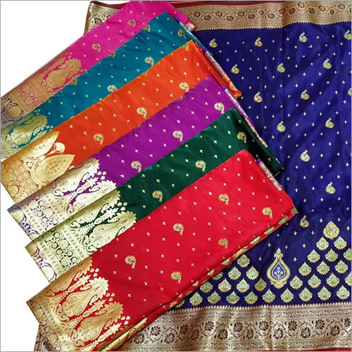 Available In Multicolour Banarasi Handloom Silk Saree