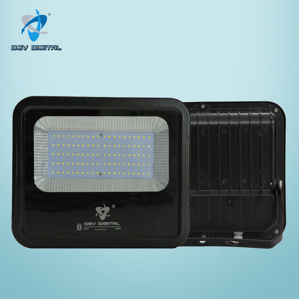 Led Flood Light - 100w Galaxy - Application: Outdoor And Indoor