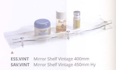 Mirror Shelf Vintage 400mm & 450mm