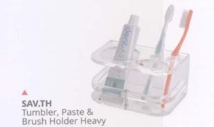 SAVY Tumbler, Paste & Brush Holder Heavy