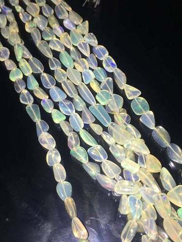 Natural Ethiopian Opal Nuggets Smooth 16 Inch Strand,ethiopian Opal Beads