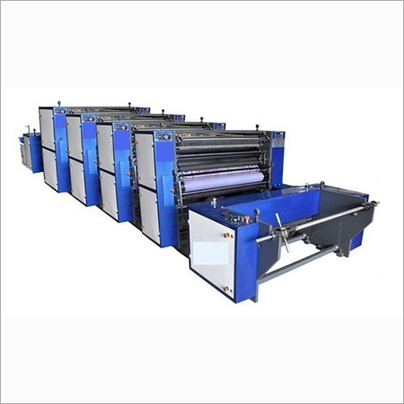 Roll To Roll Non Woven And Paper Printing Machine