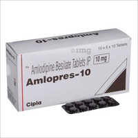 10 Mg Amlodipine Besilate Tablets IP