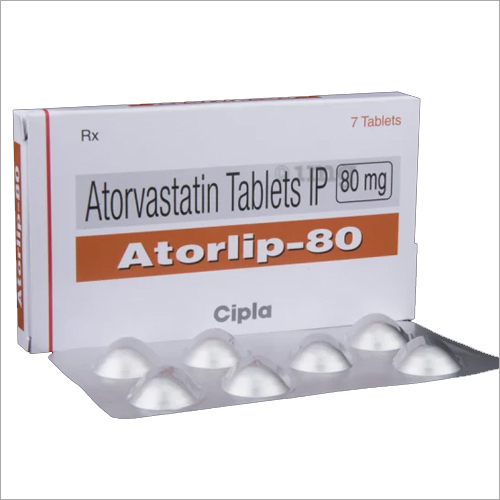 80 Mg Atorvastatin Tablets IP