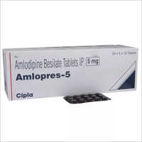5 Mg Amlodipine Besilate Tablets IP