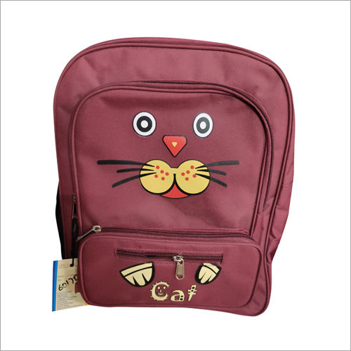 Available In Different Colour Printed Kids School Bag