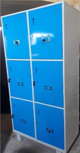 Machine Made Customized Gym College Locker With Inbuilt-Lock