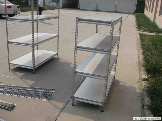 Slotted Angle Shelving Rack
