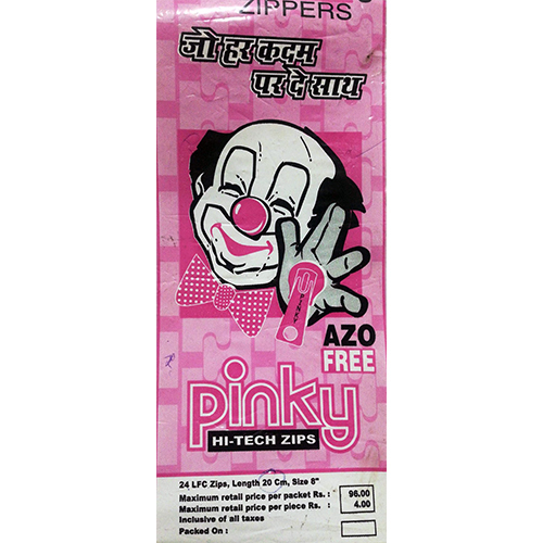 Printed Pink Poly Bag