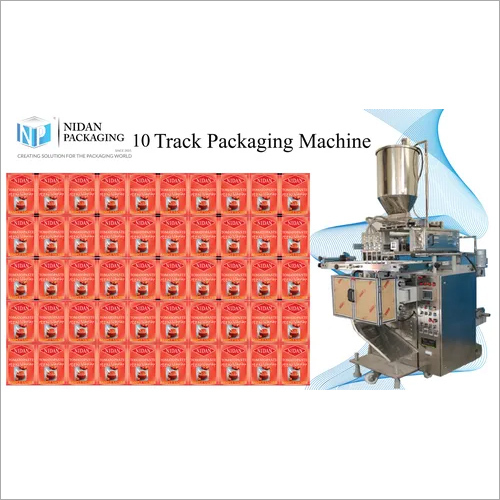 10 Track Pouch Packaging Machine