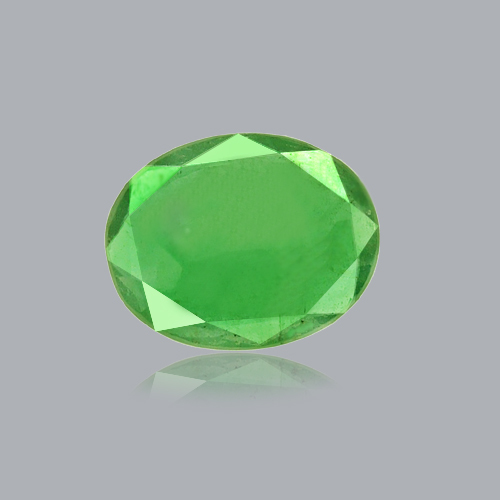 Natural Zambia Emerald Gemstone - 4.00 Carats Oval Cut Green Color | Certified Natural Stone Enhances Intelligence and Emotional Balance