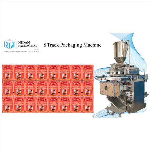 8 Track Pouch Packaging Machine